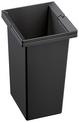 Garbage bin SELECT 6 liters (black) BI, plastic, black